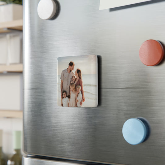 Imanes Personalizados con Foto para Refrigerador | Paquete de 9 Piezas | Recuerdos Personalizados para Familia, Regalos y Hogar