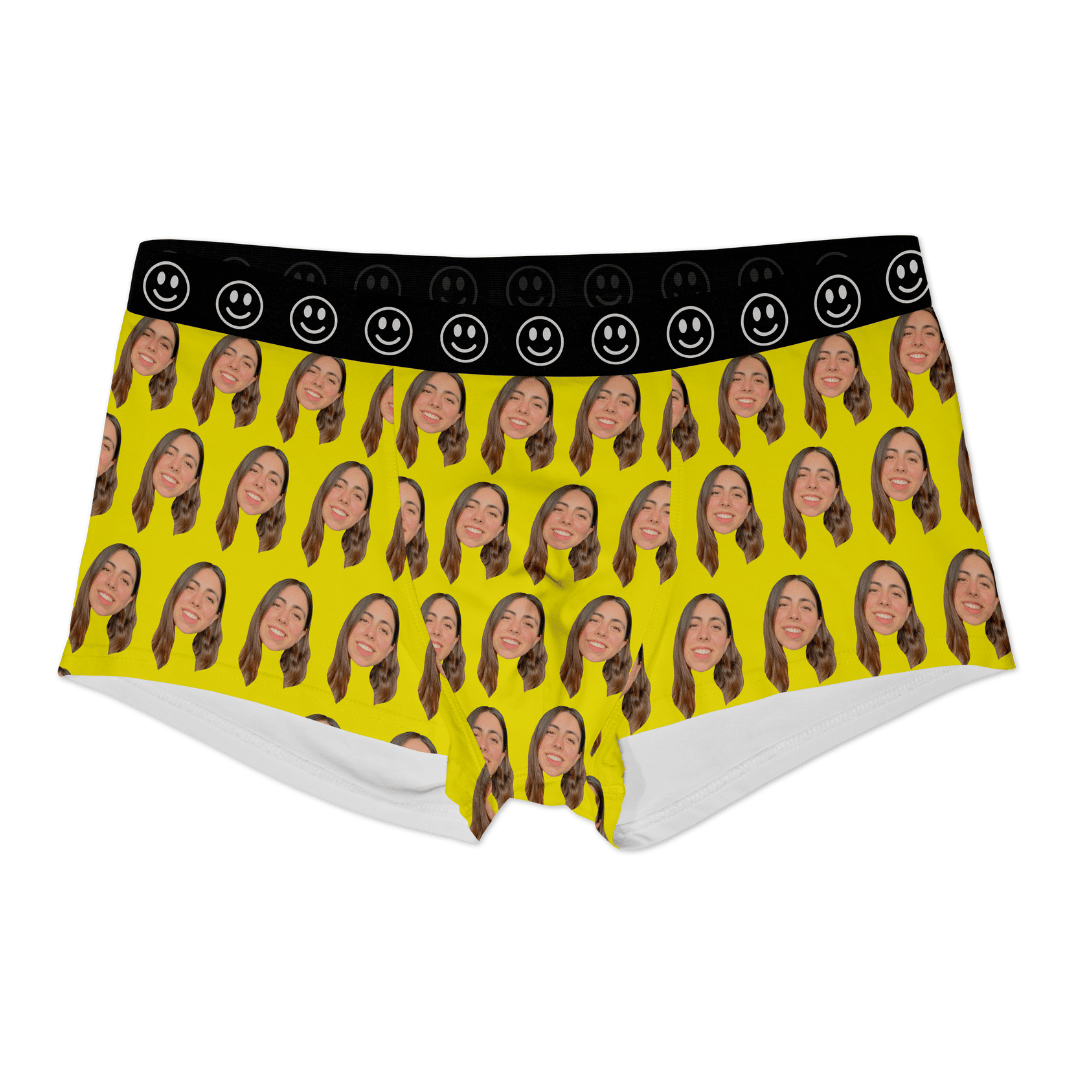 Boxers personalizados con foto de cara – Regalo para hombre divertido