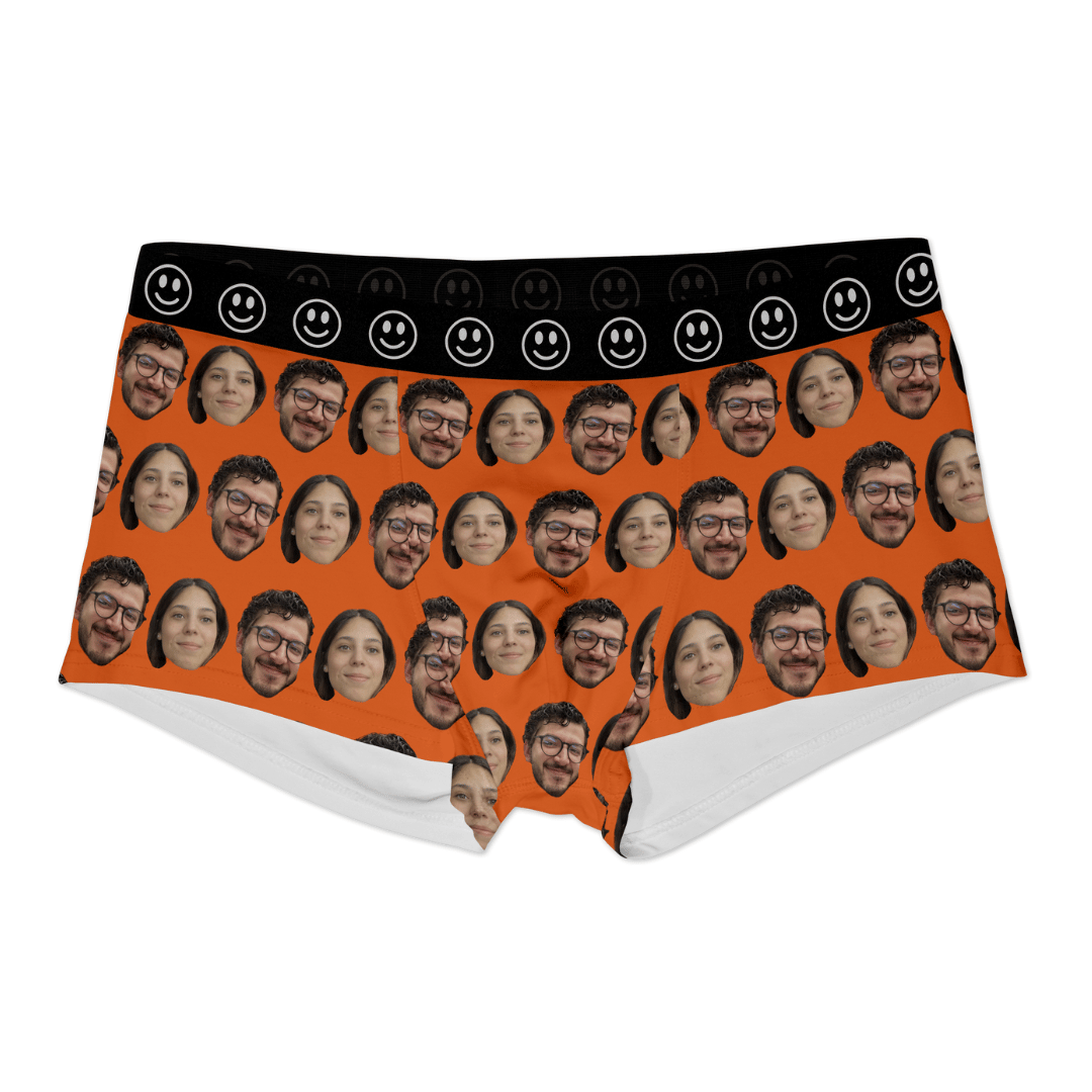 Boxers personalizados con foto de cara – Regalo para hombre divertido