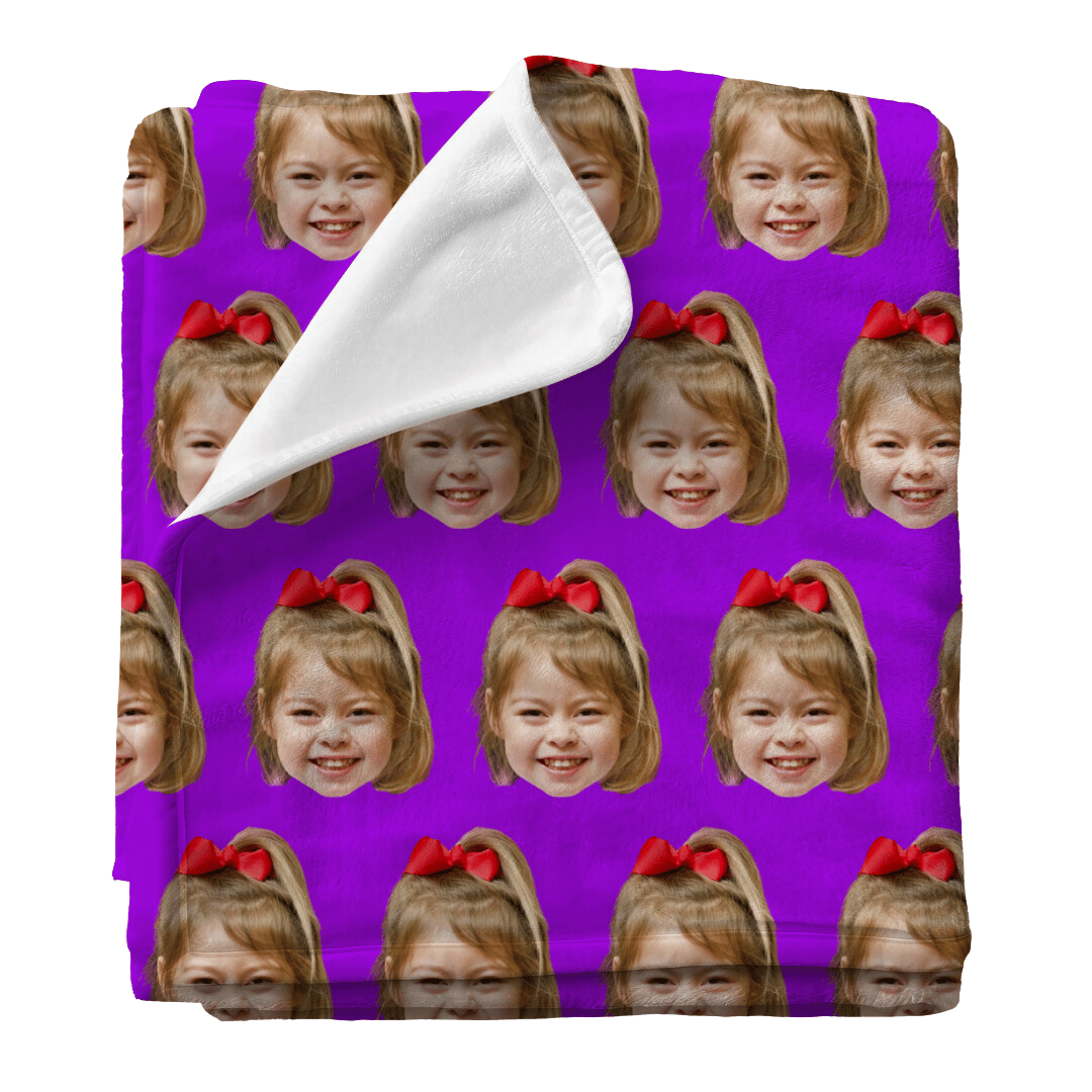 Patrón con Fotos | Cobija Personalizada con Foto de Cara para Jóvenes, Hombre y Mujer | Regalo Único para Adolescentes, Amigos, Mujeres, Hermanos, Novios, Todos
