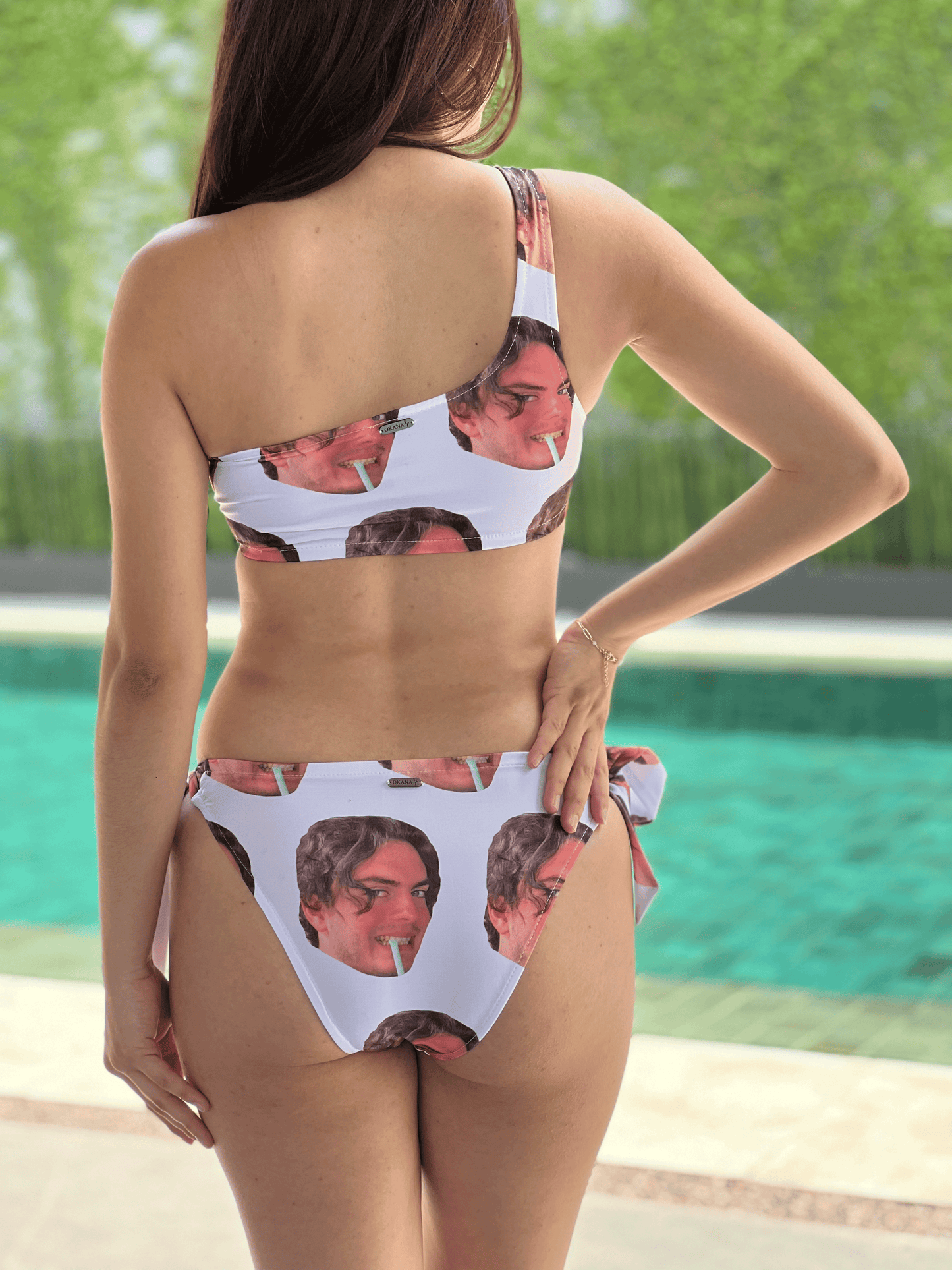 Bikini un hombro personalizado | OKANA X THE FACE