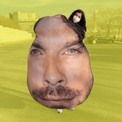 Almohada Gigante con Cara Personalizado con Foto de Cara para Novio, Novia, Mujer, Hombre, Mamá, Papá, Hermanos, Amigos | Regalo para Hombres, Esposo, Él, Novio