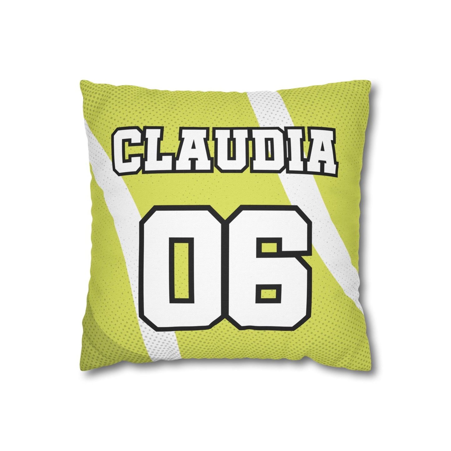 Estilo Tenis | Cojín Personalizado con Nombre y Número para Niño, Joven, Hombre y Mujer | Regalo Deportivo para Cumpleaños, Habitaciones, Hijos, Hermanos, Amigos, Fans del Tenis