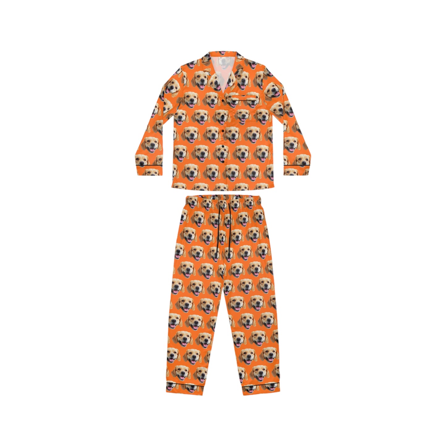 Patrón Cara de Mascota | Pijama Personalizada con Foto de Perro o Gato para Hombre y Mujer | Regalo Divertido para Amantes de las Mascotas