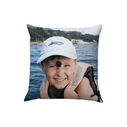 Imagen Completa | Cojín Personalizado con Foto de Cara para Novio, Novia, Mujer, Hombre, Mamá, Papá, Hermanos, Amigos | Regalo para Mujeres, Esposa, Ella, Hombres, Esposo, Él, Novio