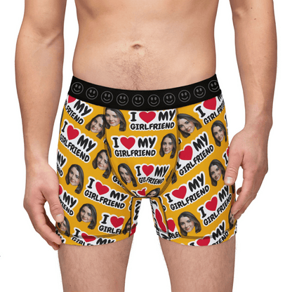 Boxers personalizados con foto de cara – Regalo para hombre divertido