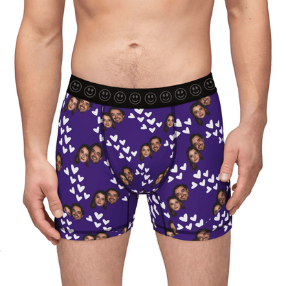 Boxers personalizados con foto de cara – Regalo para hombre divertido