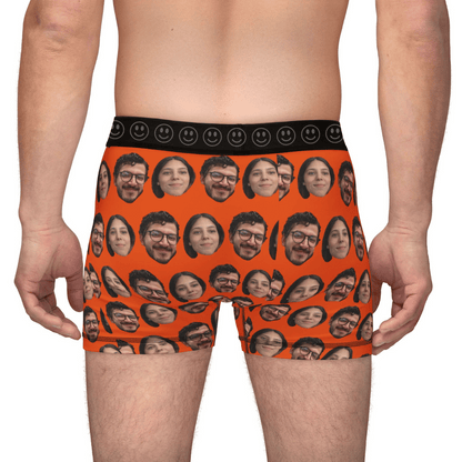 Boxers personalizados con foto de cara – Regalo para hombre divertido