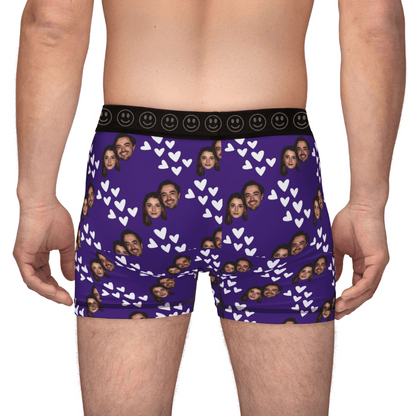 Boxers personalizados con foto de cara – Regalo para hombre divertido