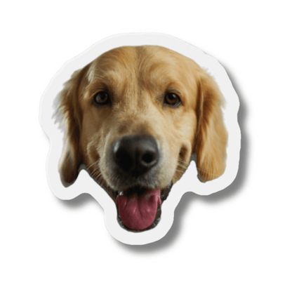 Imán Personalizado Contorno | Imán con Foto de Cara o Mascota con Corte al Borde | Regalo Divertido y Único para Refrigerador, Hecho a Mano para Amigos, Parejas, Mascotas, Familia, Novios