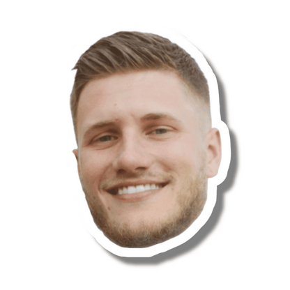 Imán Personalizado Contorno | Imán con Foto de Cara con Corte al Borde | Regalo Divertido y Único para Refrigerador, Hecho a Mano para Amigos, Parejas, Mascotas, Familia, Novios