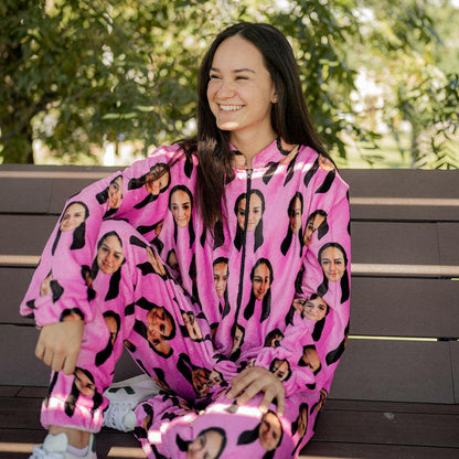 Patrón | Mameluco con Cara Personalizado con Foto de Cara para Novio, Novia, Mujer, Hombre, Mamá, Papá, Hermanos, Amigos | Regalo para Mujer, Novia, Ella, Hombres, Esposo, Él, Novio     "