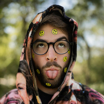 Collage | Huggy Sudadera de Cobija Unitalla con Cara Personalizado con Foto de Cara para Novio, Novia, Mujer, Hombre, Mamá, Papá, Hermanos, Amigos | Regalo para Mujer, Novia, Ella, Hombres, Esposo, Él, Novio